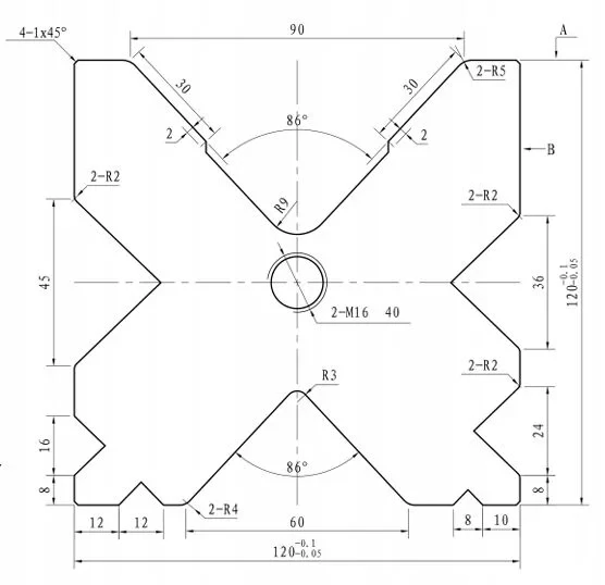 Matryca pryzma Digima do prasy krawędziowej AMADA 120x120x3200 mm 200T M16