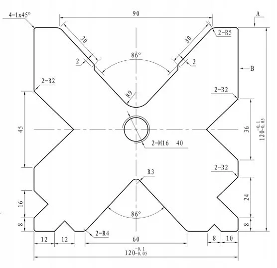 Matryca pryzma wielorowkowa Digima do prasy krawędziowej TYP AMADA 120x120x3200 mm 200T