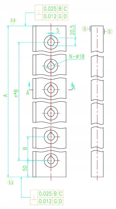 Noze-do-gilotyny-4x3200-mm-gorne-NG4-hydraulicznych-nozyc-4-stronne-wymiana-Marka-Digima