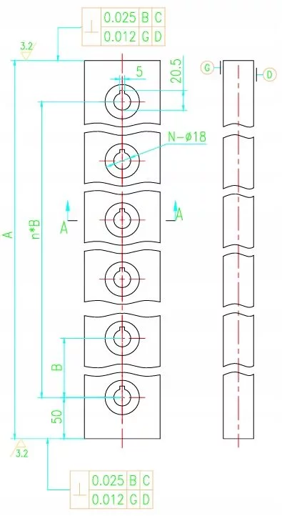 Noze-do-gilotyny-4x3200-mm-dolne-NG4-hydraulicznych-nozyc-4-stronne-wymiana-Marka-Digima