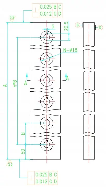 Noze-do-gilotyny-6x2500-mm-gorne-NG4-hydraulicznych-nozyc-4-stronne-wymiana-Marka-Digima