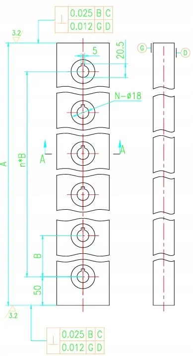 Noze-do-gilotyny-6x2500-mm-dolne-NG4-hydraulicznych-nozyc-4-stronne-wymiana-Marka-Digima