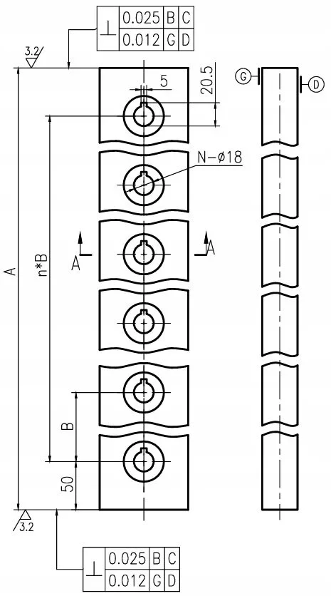 Noze-do-gilotyny-6x3200-mm-dolne-NG4-hydraulicznych-nozyc-4-stronne-wymiana-Marka-Digima