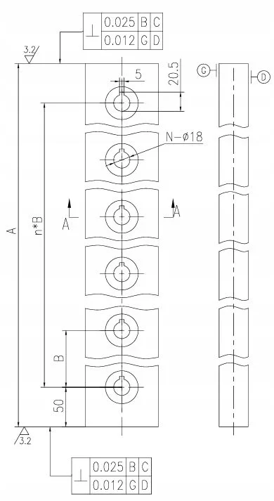 Noze-do-gilotyny-8x3200-mm-dolne-NG4-hydraulicznych-nozyc-4-stronne-wymiana-Kod-producenta-8x3200-DOWN