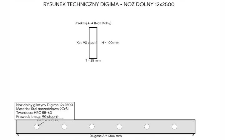 Noze-do-gilotyny-12x2500-mm-dolne-NG4-hydraulicznych-nozyc-4stronne-wymiana-Marka-Digima