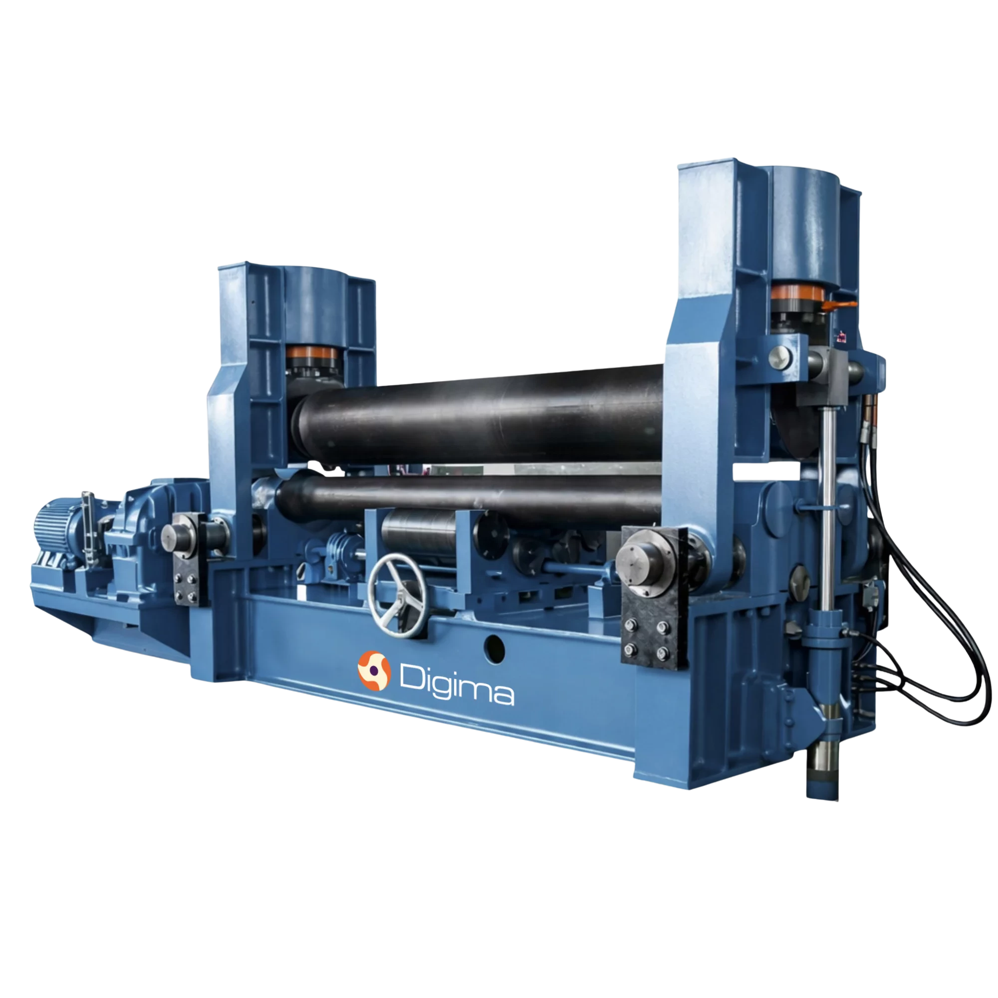 Hydrauliczna walcarka 3-rolkowa do blach WM11S 20x2500 mm