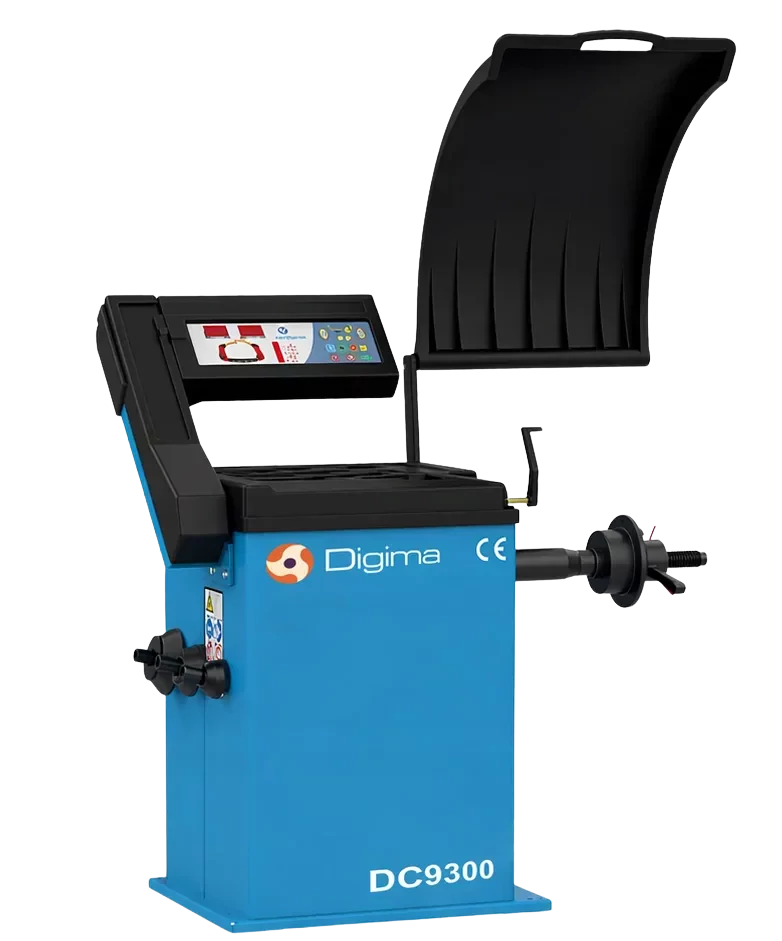 Półautomatyczna wyważarka do kół DC9300 10-24 cali
