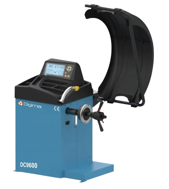 Automatyczna wyważarka do kół samochodowych i motocykli DC9600 10” – 24”