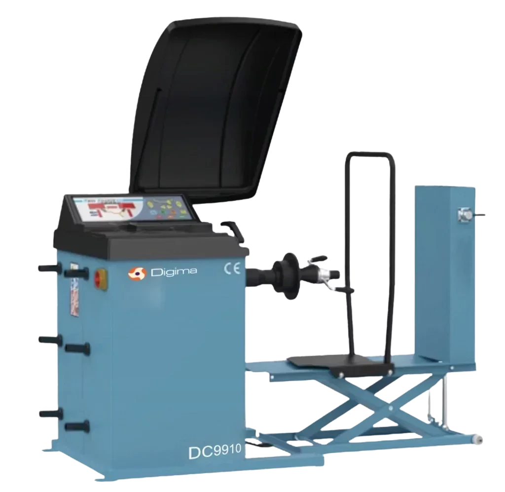 Automatyczna wyważarka do kół ciężarowych DC9910 10-26 cali