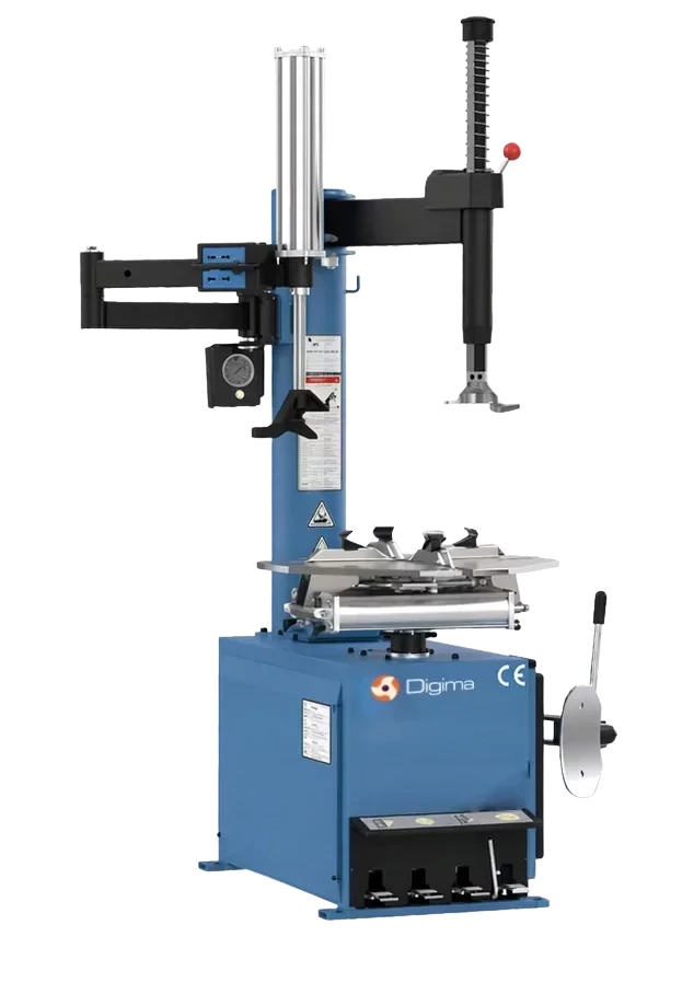 Półautomatyczna montażownica do wymiany kół Digima DC8320 10-22 cali