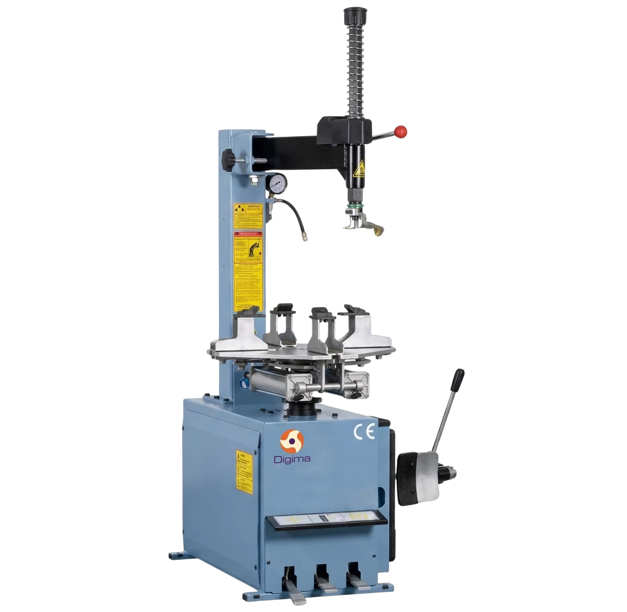 Montażownica do wymiany kół opon Digima DC8100 400V 750W 9"-18" 2700kg moto