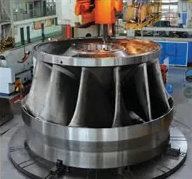 Zastosowanie DTL-130CNC przemysł turbinowy