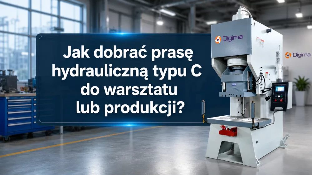 Jak wybrać prasę hydrauliczną typu C do warsztatu lub produkcji?