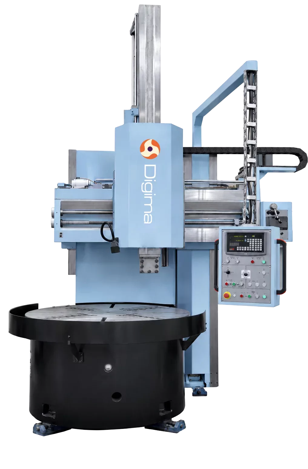 Tokarka pionowa DTL-12 single column manual DRO