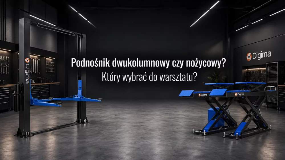 Podnośnik dwukolumnowy czy nożycowy? Który wybrać do warsztatu?