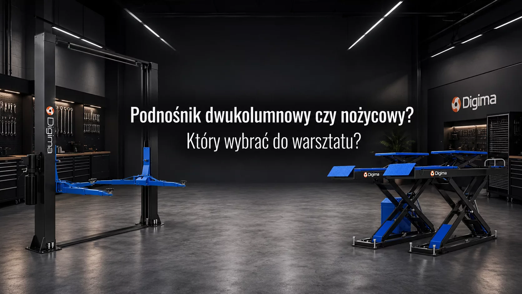 Podnośnik dwukolumnowy czy nożycowy? Który wybrać do warsztatu?