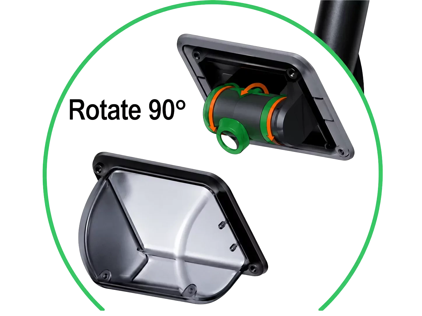 Kamera FPV 1080P z gimbalem i światłem LED do drona JT50L