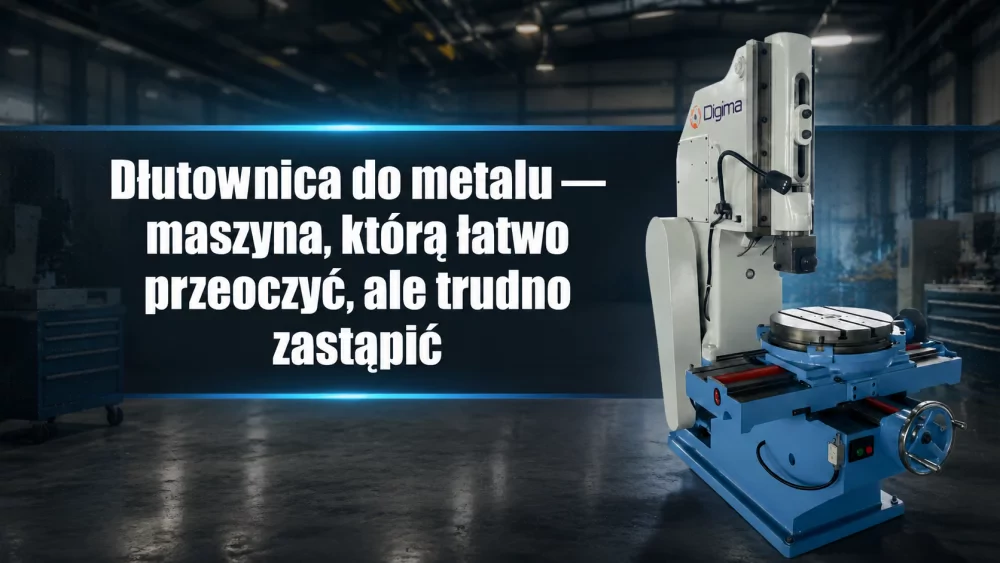 Dłutownica do metalu — maszyna, którą łatwo przeoczyć, ale trudno zastąpić