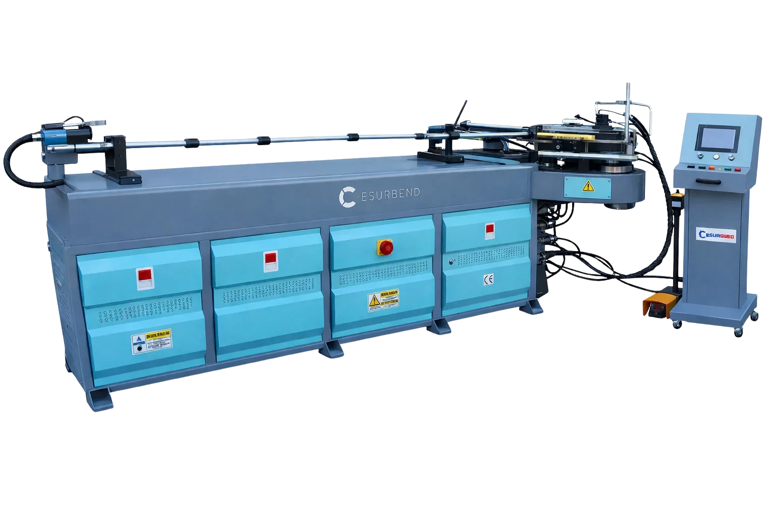 GIĘTARKA DO RUR I PROFILI CESURBEND PBNC-65 CNC SERVO TRZPIENIOWA
