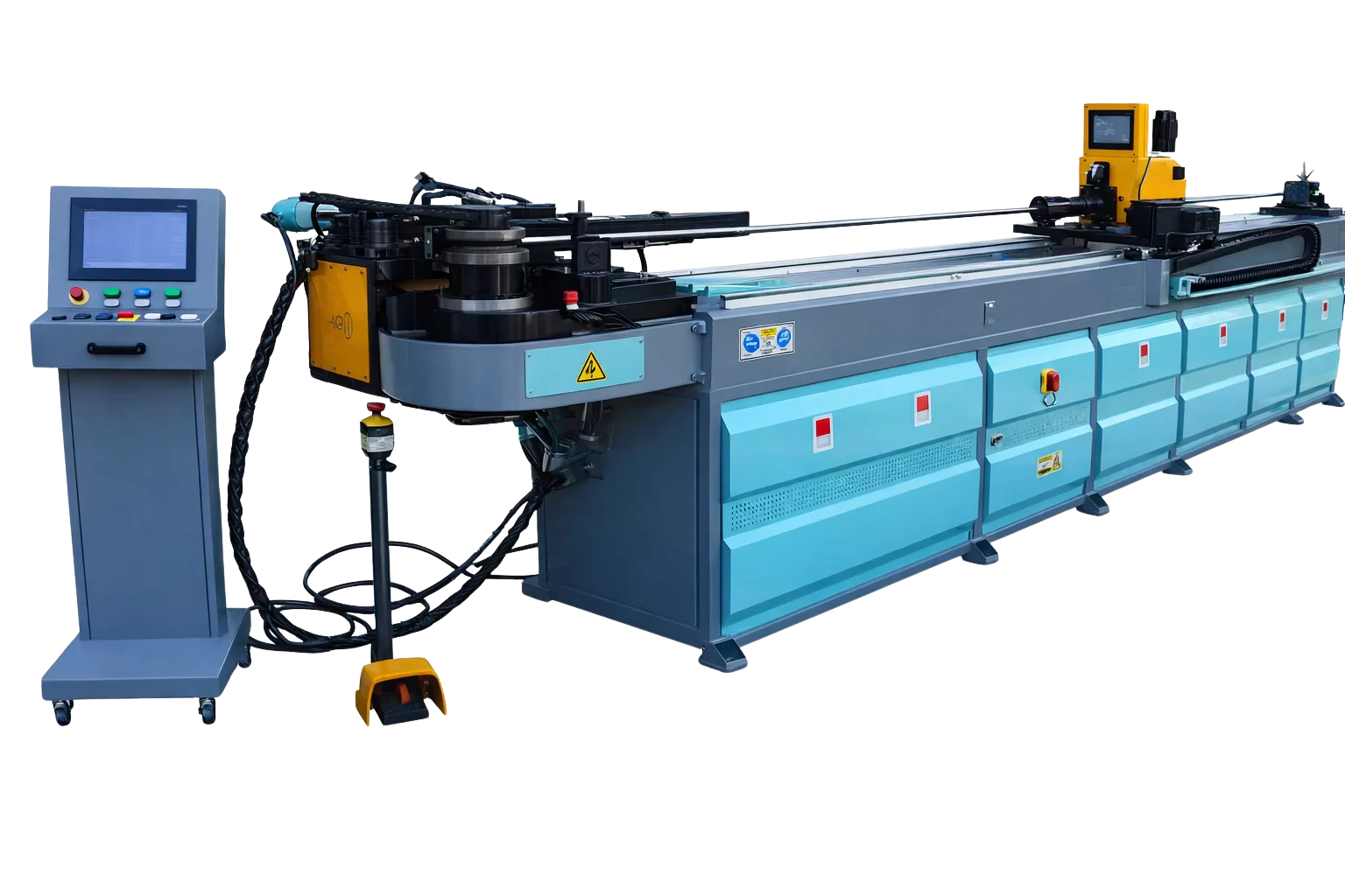 GIĘTARKA DO RUR I PROFILI CESURBEND PBNC-65A CNC SERVO TRZPIENIOWA