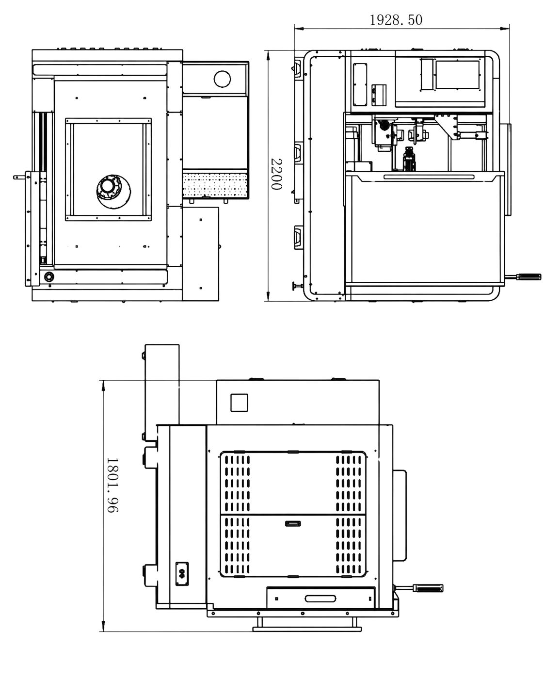 Baza maszyny centrum CNC TA-12