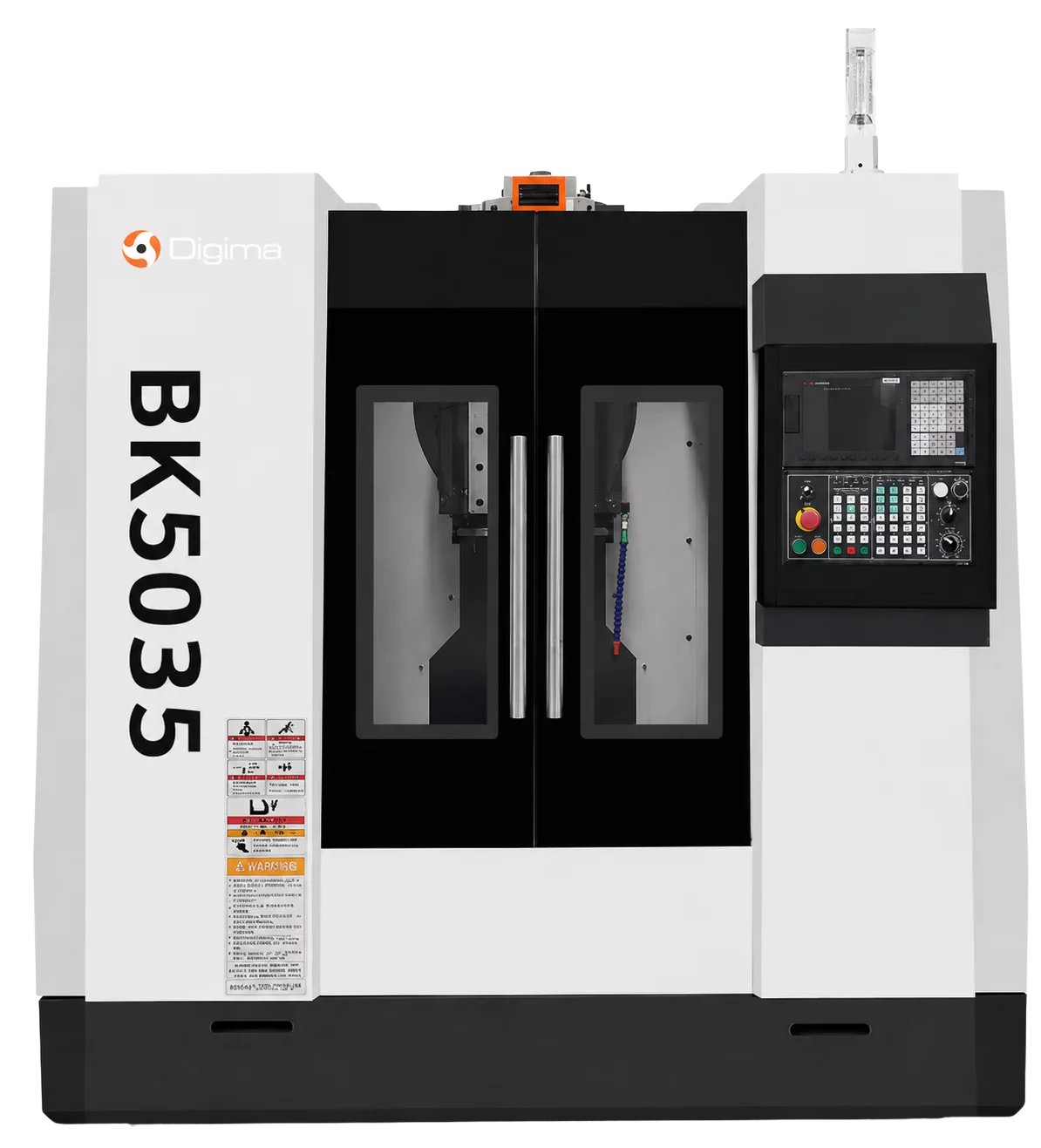 Dłutownica do metalu CNC Digima BK5035 dłuciarka 750 × 510 mm
