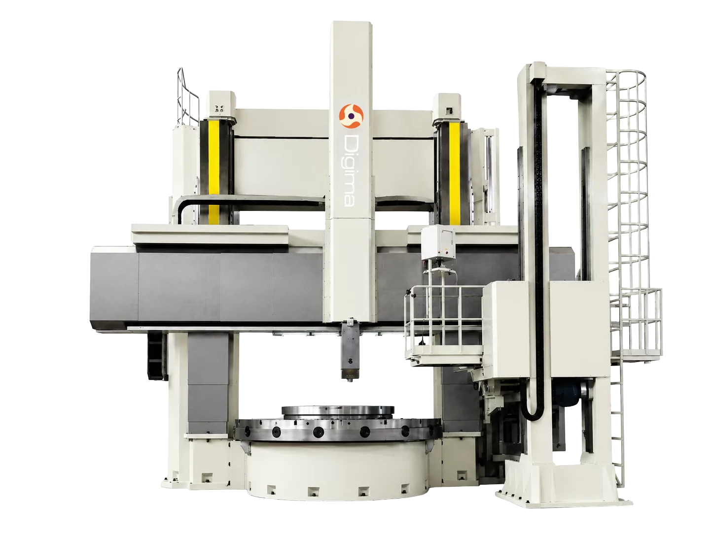Tokarsko-frezarskie centrum obróbcze pionowe DTL-40M CNC 4000 mm dwukolumnowe
