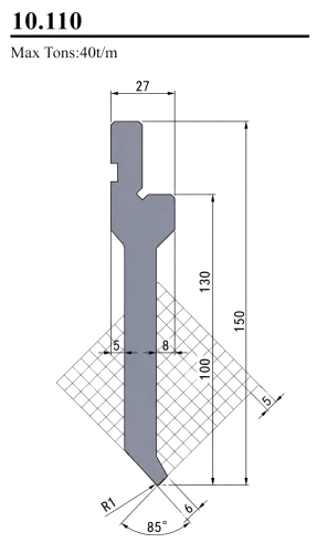 Stemple 85°