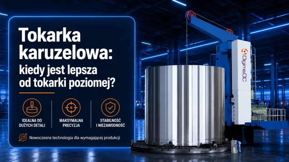 Tokarka karuzelowa: kiedy jest lepsza od tokarki poziomej?