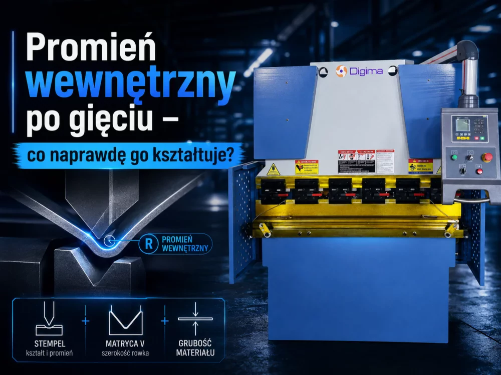 Promień wewnętrzny po gięciu – co naprawdę go kształtuje?