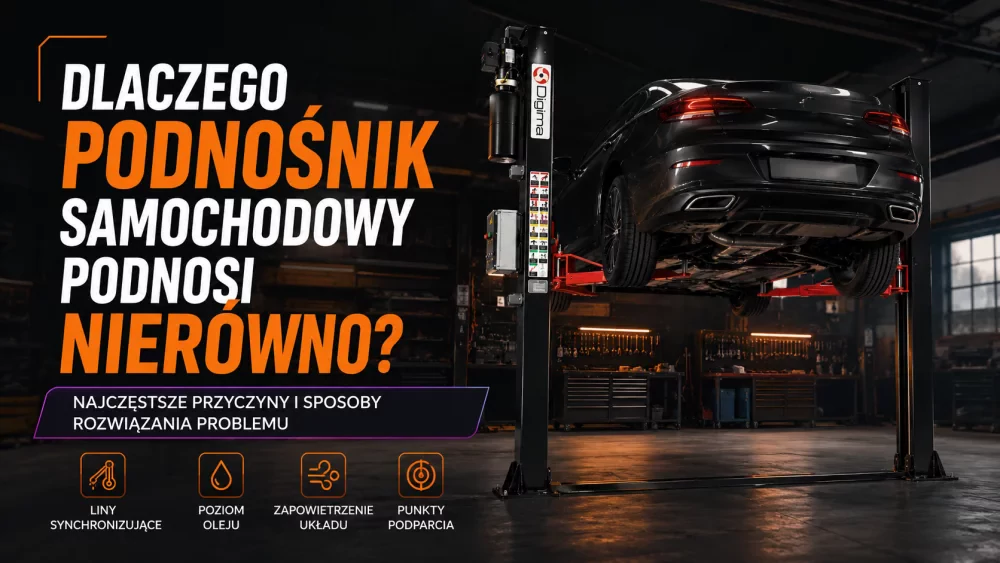 Dlaczego podnośnik samochodowy podnosi nierówno? Najczęstsze przyczyny i sposoby rozwiązania problemu