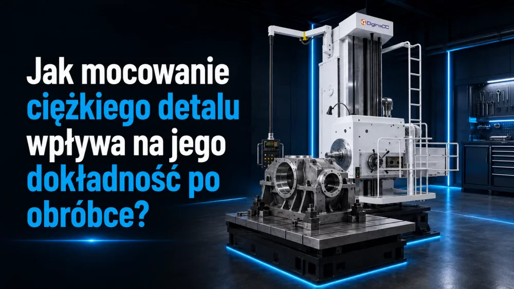 Jak mocowanie ciężkiego detalu wpływa na jego dokładność po obróbce?