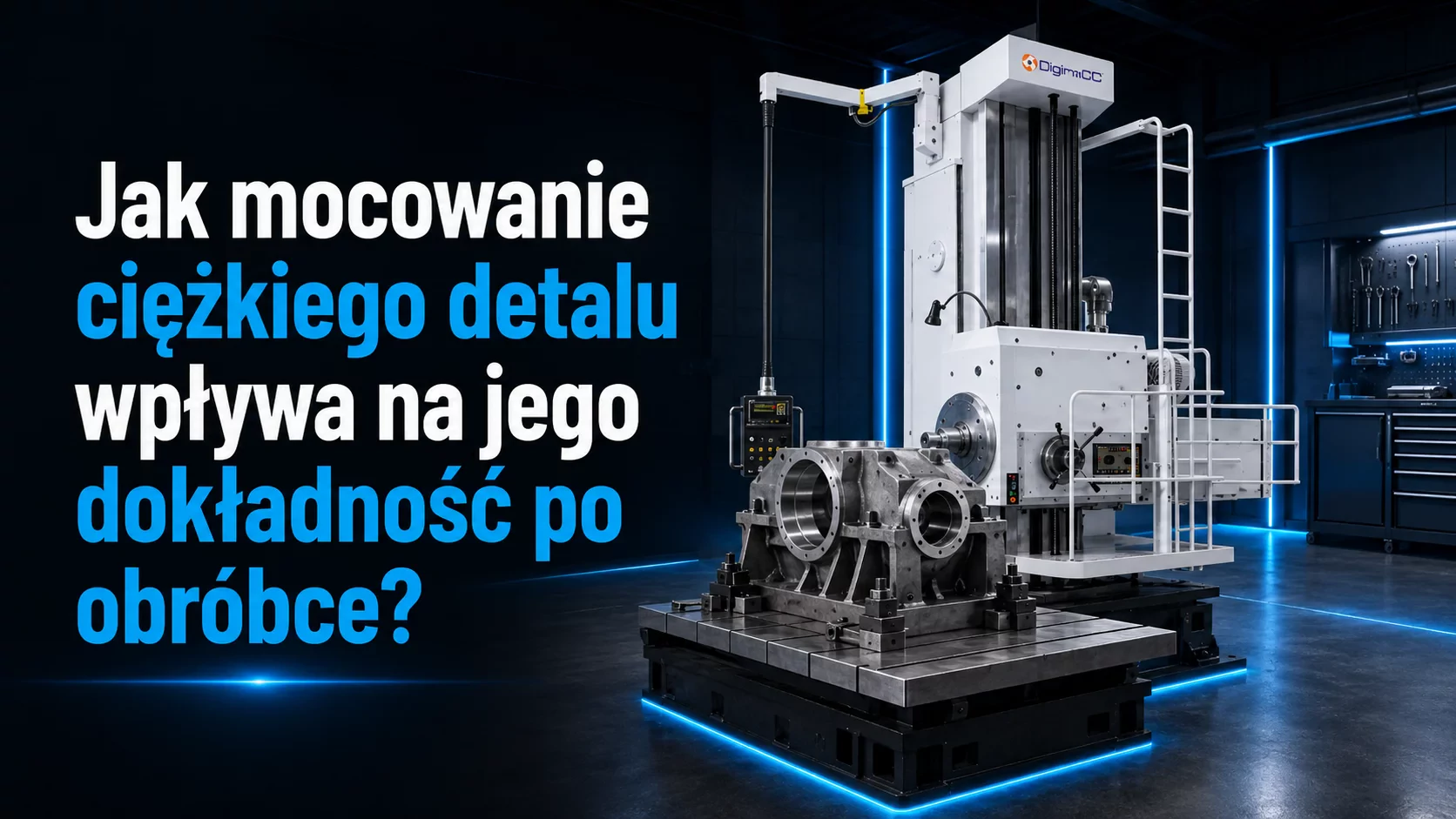 Jak mocowanie ciężkiego detalu wpływa na jego dokładność po obróbce?