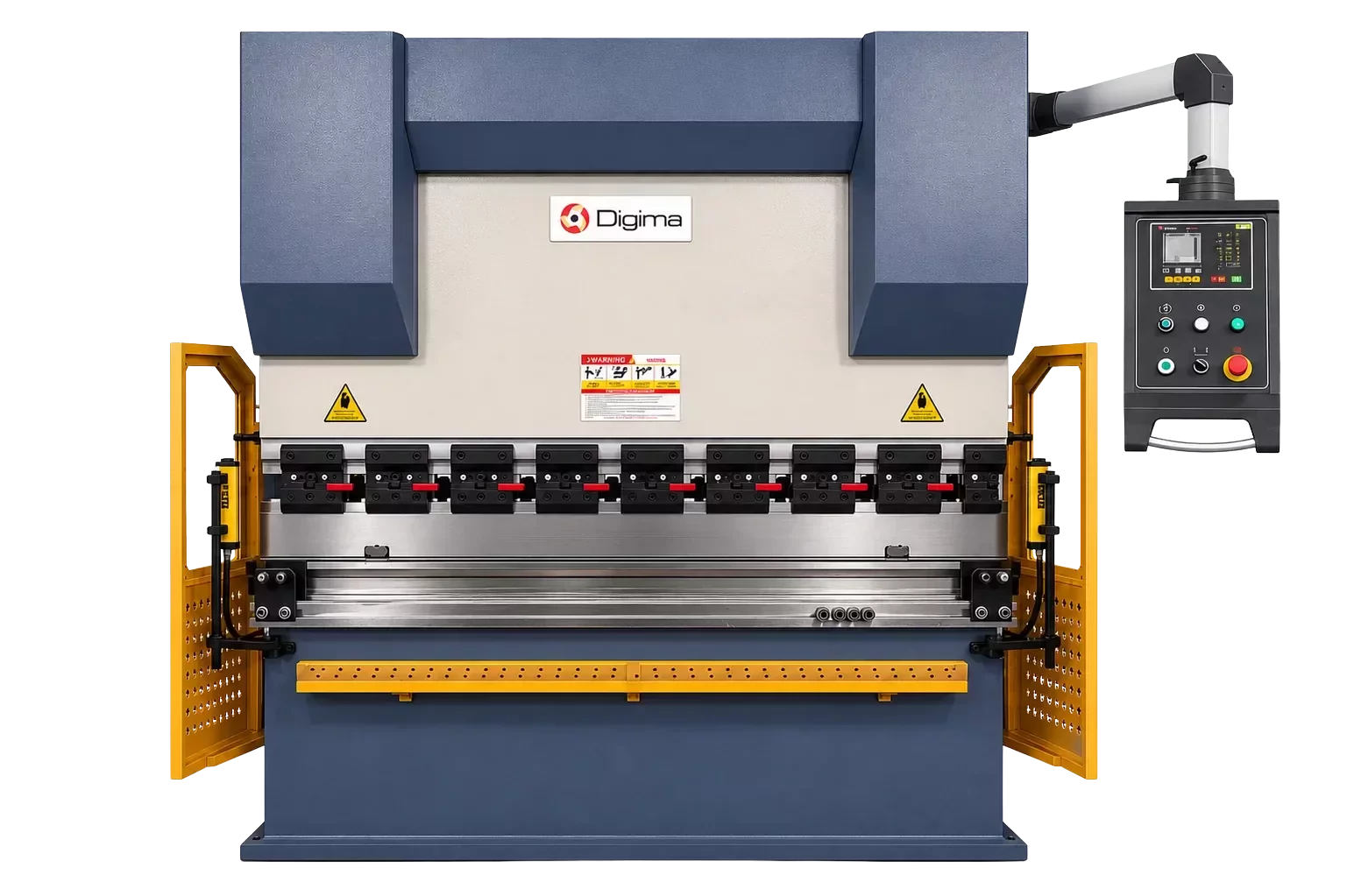 Prasa krawędziowa hydrauliczna Digima PBH 200x3200 mm 15kW 200T 3200 mm