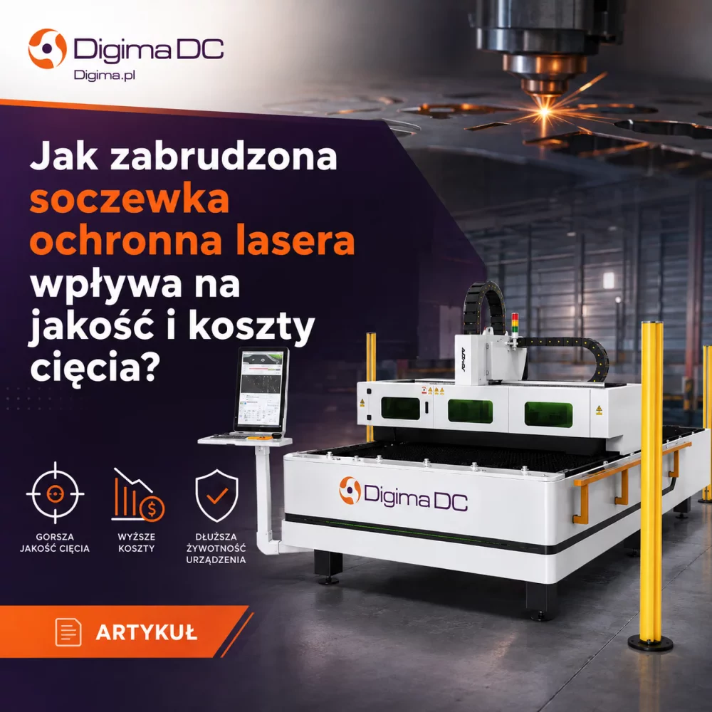 Jak zabrudzona soczewka ochronna lasera wpływa na jakość i koszty cięcia?