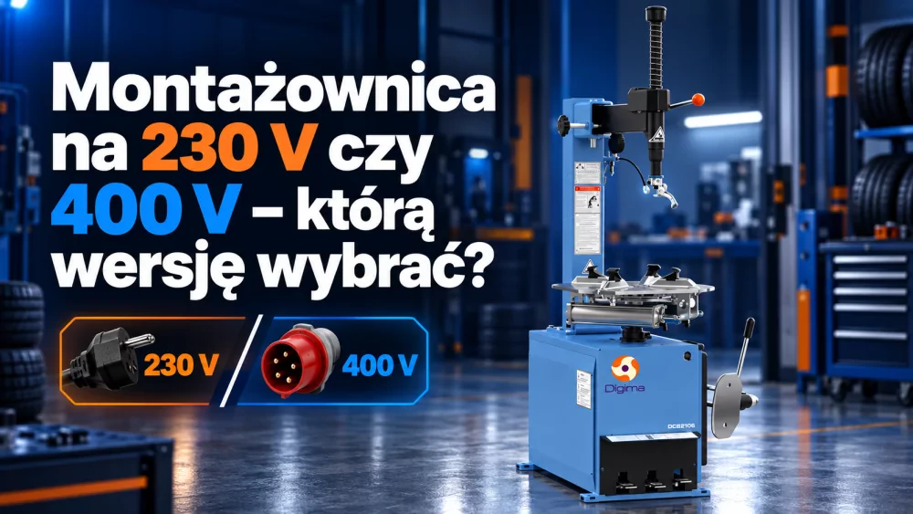Montażownica na 230 V czy 400 V – którą wybrać?