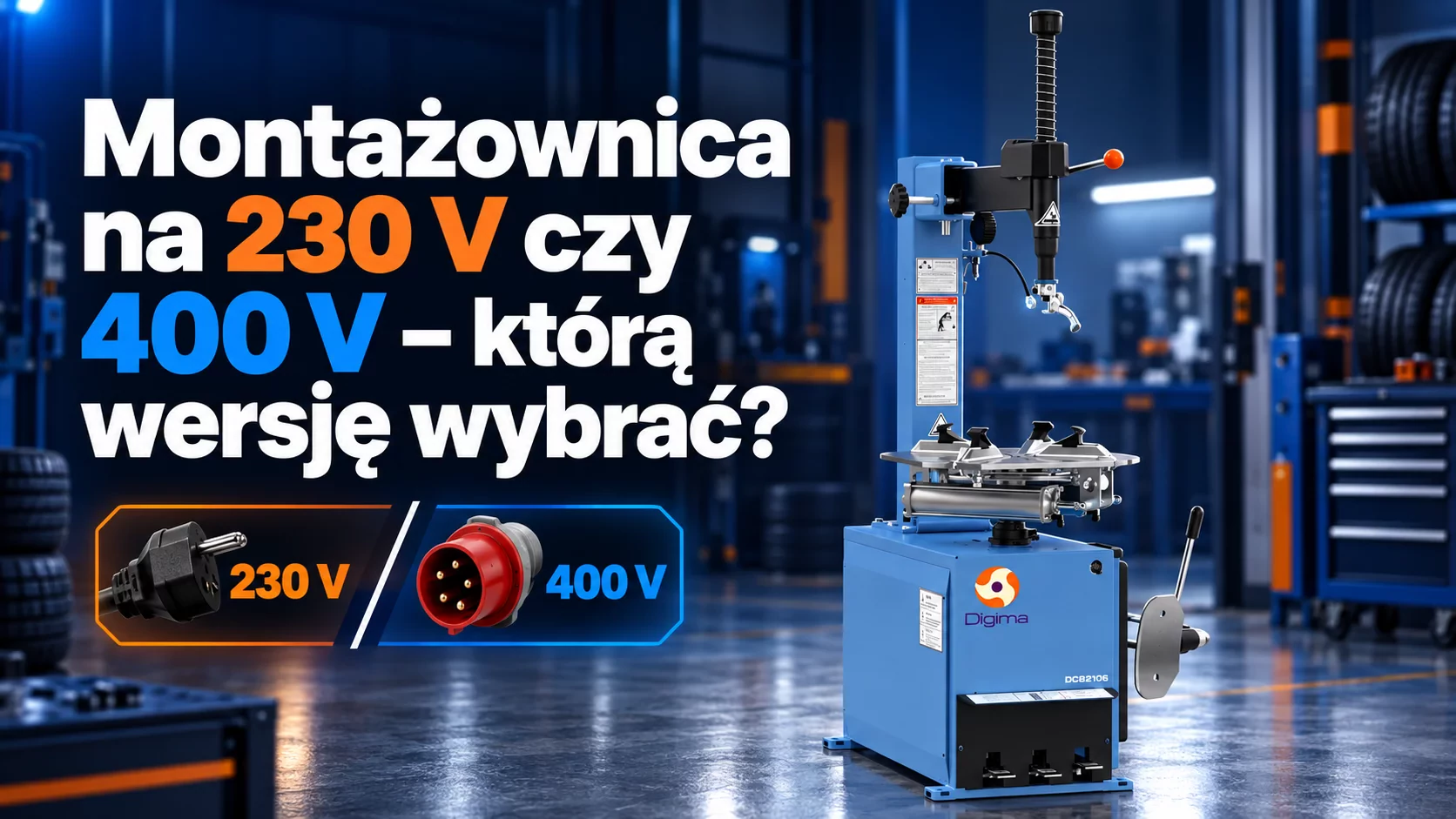 Montażownica na 230 V czy 400 V – którą wybrać?