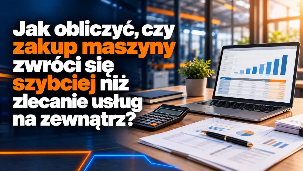 Jak obliczyć, czy zakup maszyny zwróci się szybciej niż zlecanie usług na zewnątrz?