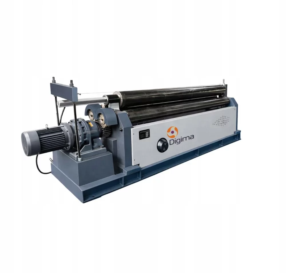 Hydrauliczna walcarka 3-rolkowa do blach WM11 6x3000 mm