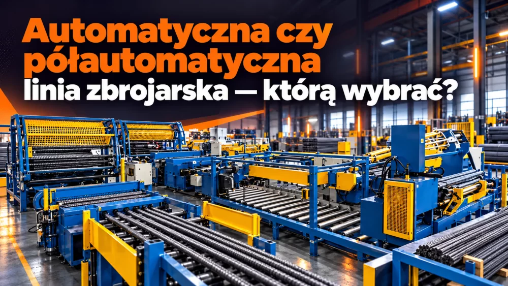 Automatyczna czy półautomatyczna linia zbrojarska — którą wybrać?