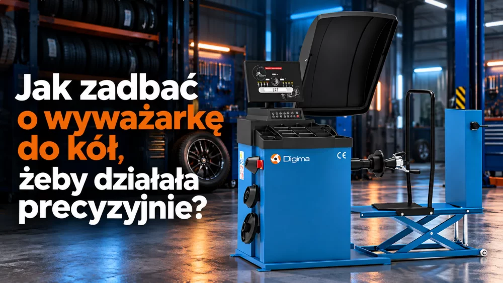 Jak zadbać o wyważarkę do kół, żeby działała precyzyjnie?