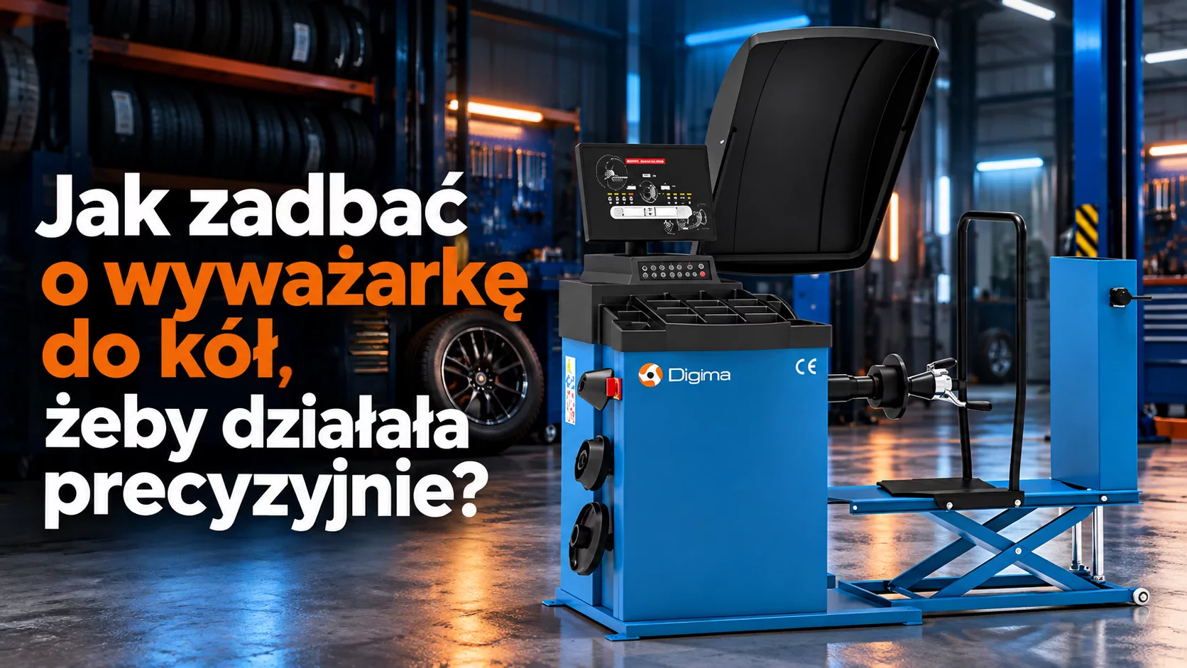 Jak zadbać o wyważarkę do kół, żeby działała precyzyjnie?