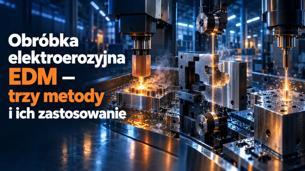 Obróbka elektroerozyjna EDM — trzy metody i ich zastosowanie