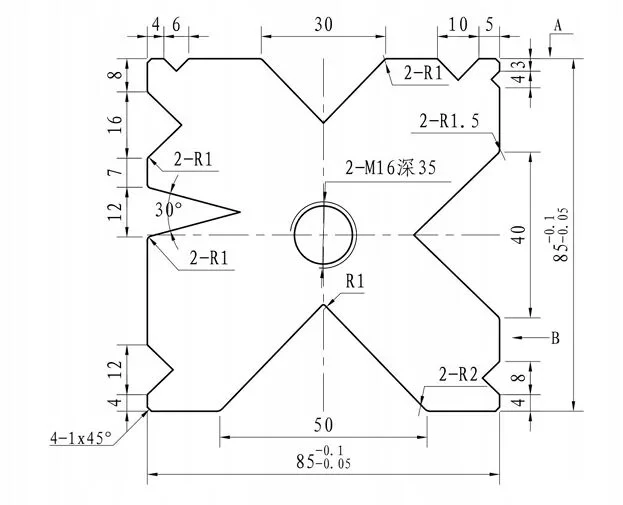 Matryca pryzma Digima do prasy krawędziowej AMADA 85x85x2500 mm 80T M12 T8A