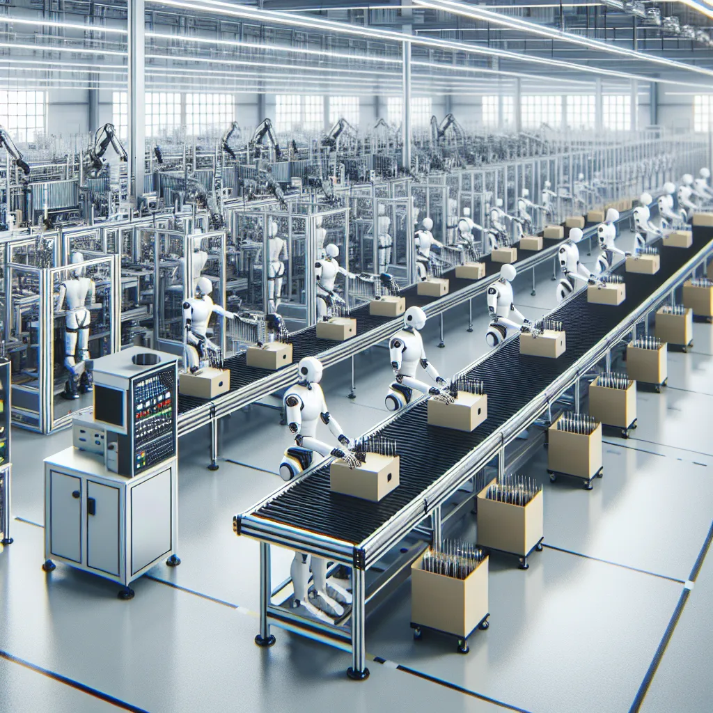 Jak automatyzacja linii produkcyjnych zwiększa wydajność firm
