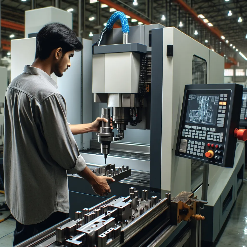 Zastosowanie maszyn CNC w nowoczesnej produkcji przemysłowej
