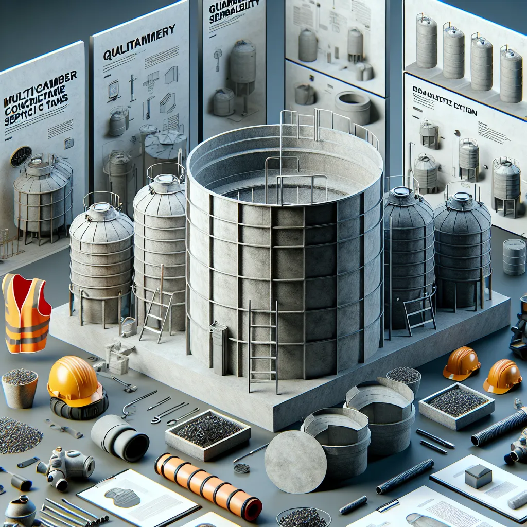 Betonowe szamba wielokomorowe – gwarancja jakości i niezawodności